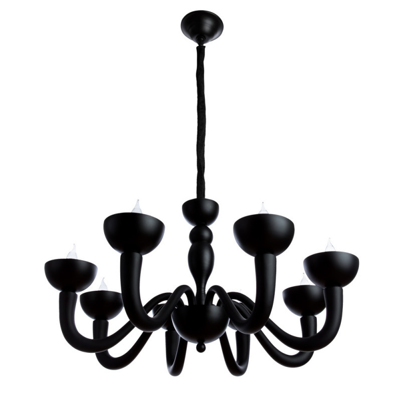 Подвесная люстра Divinare BIANCA-NERO 7091/04 LM-8