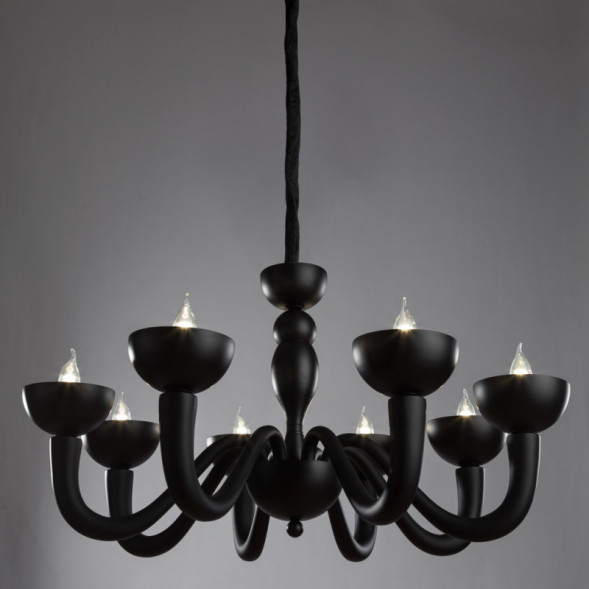 Подвесная люстра Divinare BIANCA-NERO 7091/04 LM-8