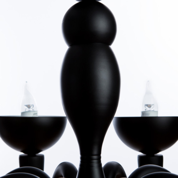 Подвесная люстра Divinare BIANCA-NERO 7091/04 LM-8