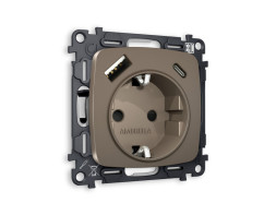 Розетка Ambrella Volt MO640010 OMEGA QUANT