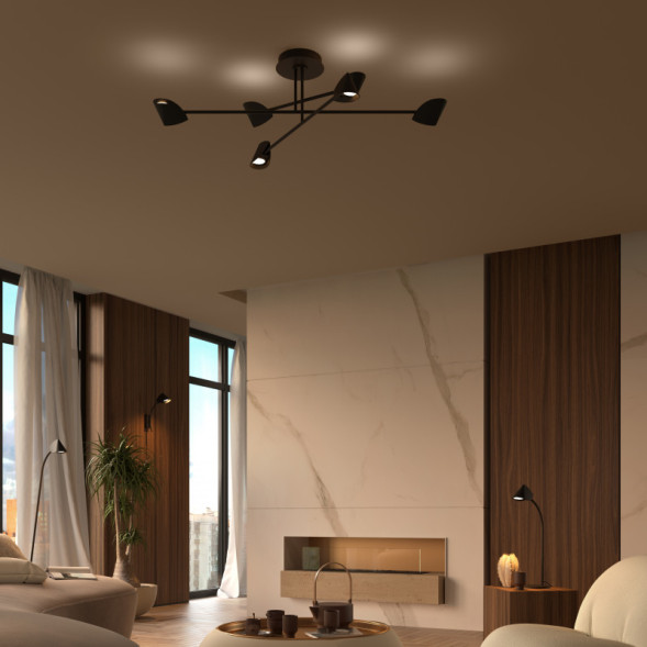 Люстра на штанге Mantra CAPUCCINA 7580