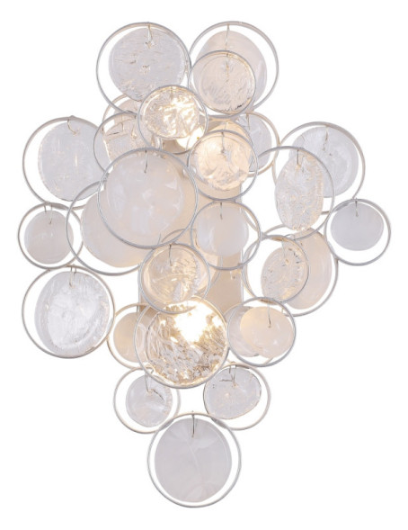 Бра Crystal Lux DESEO DESEO AP2 SILVER