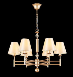 Подвесная люстра Crystal Lux Flavio FLAVIO SP6 GOLD