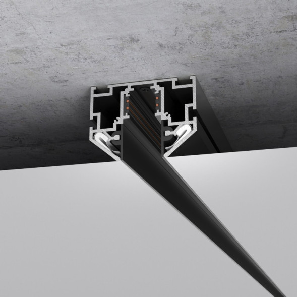 Трековый магнитный шинопровод Elektrostandard 85204/00 черный Slim Magnetic