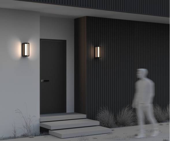 Уличный настенный светильник Maytoni O480WL-L12B3K Expo