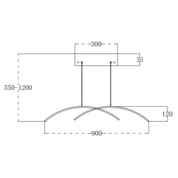 Подвесной светильник Escada SKYLINE 10212/S LED Black