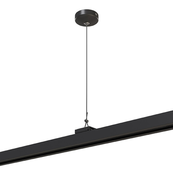 Подвесной комплект для трековых светильников Lightstar Track 3 black 504177