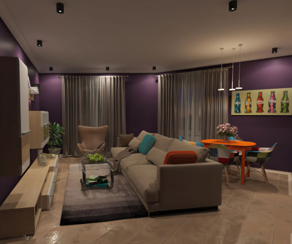 Накладной точечный светильник Denkirs Soro DK3040-BK