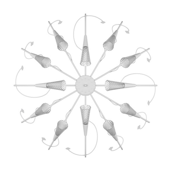 Потолочная люстра Lightstar AEREO 711120