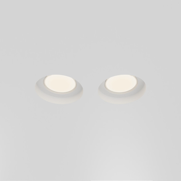 Встраиваемый светильник Maytoni Technical DL002-GU10-02-W Gyps Modern