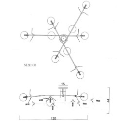 Детская люстра ImperiumLoft Matisse 194952-23