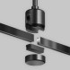 Стойка Maytoni Technical Magnetic trаck system Flarity черный TRA159C-IPC1-B