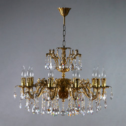 Подвесная люстра AMBIENTE by BRIZZI GRANADA 2118/10 AB Tear drop