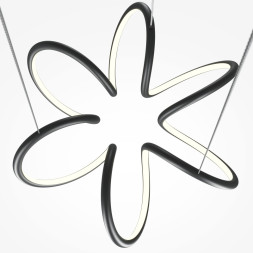 Подвесная люстра Maytoni CURVE MOD241PL-L60BK