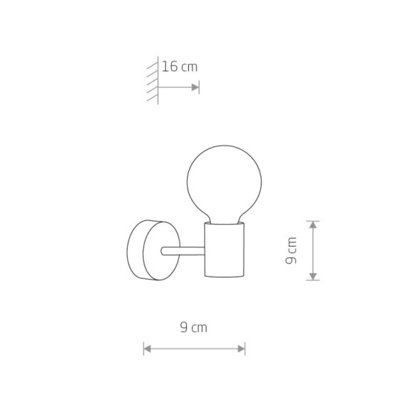 Бра Nowodvorski Radius 7930