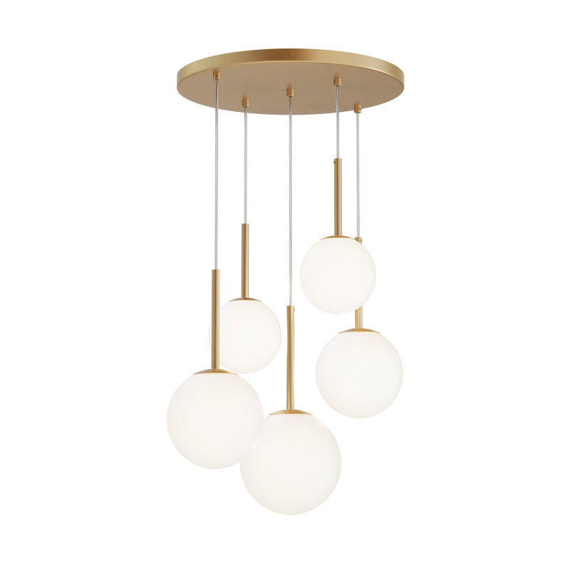 Люстра на штанге Maytoni Basic form MOD321PL-05G1