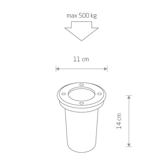 Тротуарный светильник Nowodvorski Paoli 9554