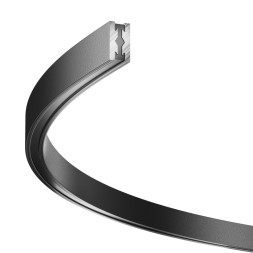 Накладной магнитный шинопровод Maytoni Technical Magnetic trаck system Flarity черный TRX154-SR-D800-B