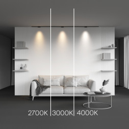 Магнитный трековый светильник Maytoni Technical Points TR193-1-5W2.7K-M-B