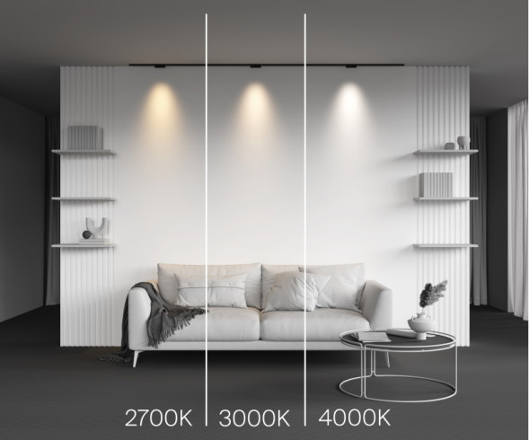 Магнитный трековый светильник Maytoni Technical Points TR193-1-5W2.7K-M-B