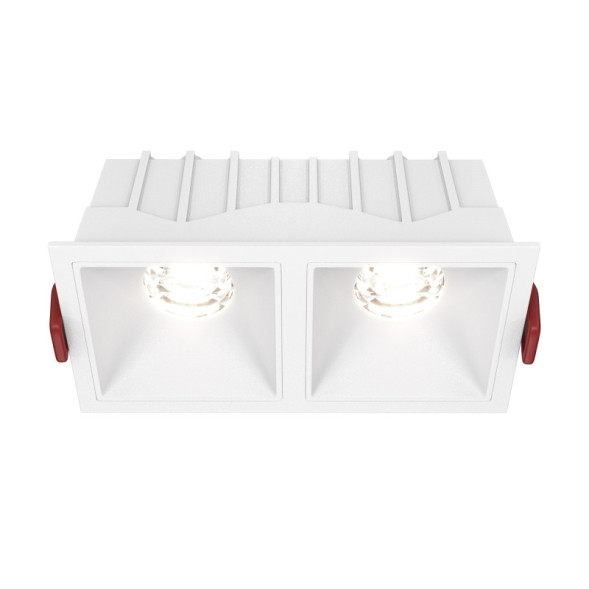 Встраиваемый точечный светильник Maytoni Technical Alfa LED DL043-02-10W4K-D-SQ-W
