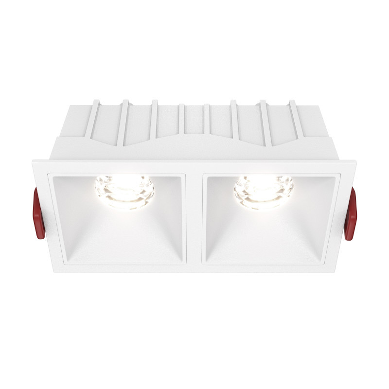 Встраиваемый точечный светильник Maytoni Technical Alfa LED DL043-02-10W4K-D-SQ-W