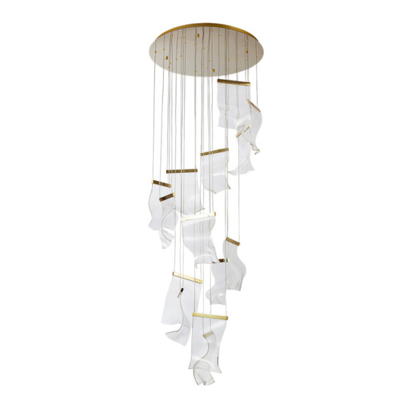 Каскадная люстра ARTE Lamp GRAPPOLO A2283SP-14GO