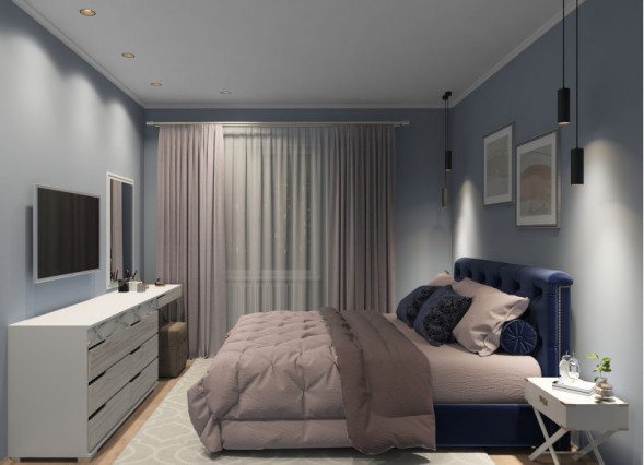 Встраиваемый точечный светильник Denkirs Karup DK3026-BG