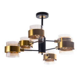Люстра на штанге ARTE Lamp A8205SP-6BK CARLO