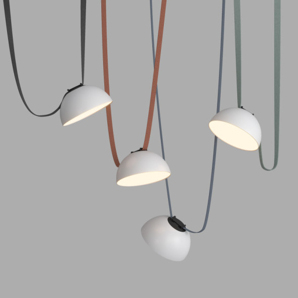 Светодиодный трековый светильник Denkirs BELTY FLOW DK5561-WH+BK