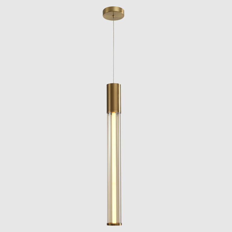 Подвесной светильник Crystal Lux LINEUP SP11W LED BRASS LINEUP