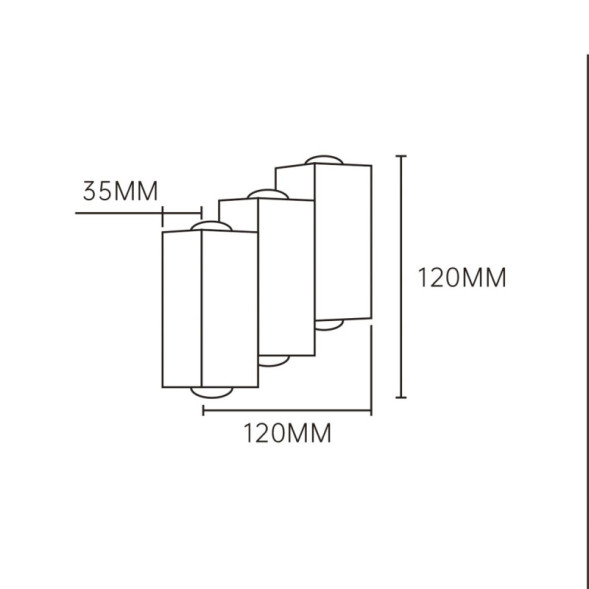 Уличный настенный светильник Escada 30005W/01LED