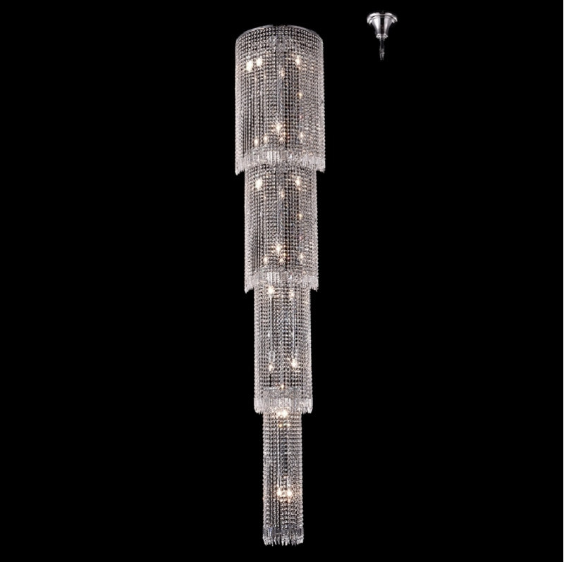 Каскадная люстра Crystal Lux Arcada ARCADA SP20 CHROME