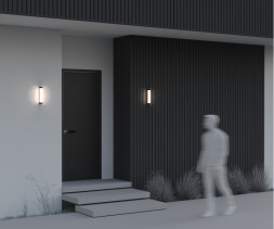 Уличный настенный светильник Maytoni O482WL-L12B3K Rounge