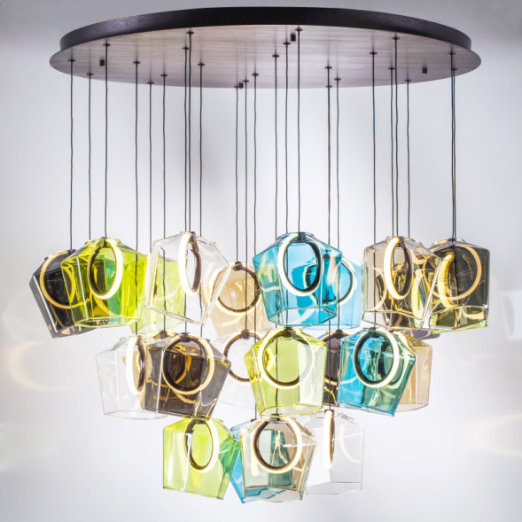 Каскадная люстра Lightstar 796349 Caramello