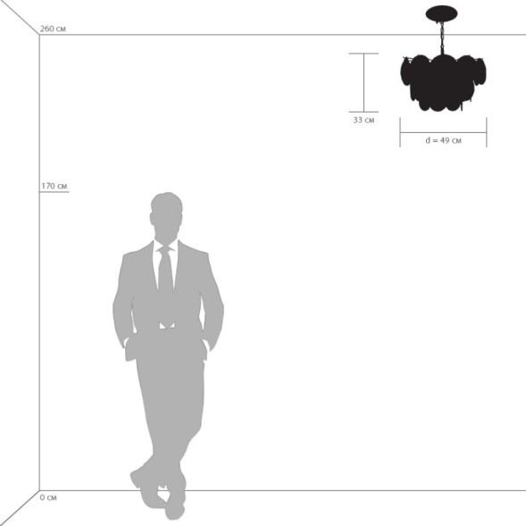 Каскадная люстра Lightstar Circo 797094