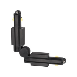 Коннектор для шинопровода Novotech Track Black трехжильный 135021