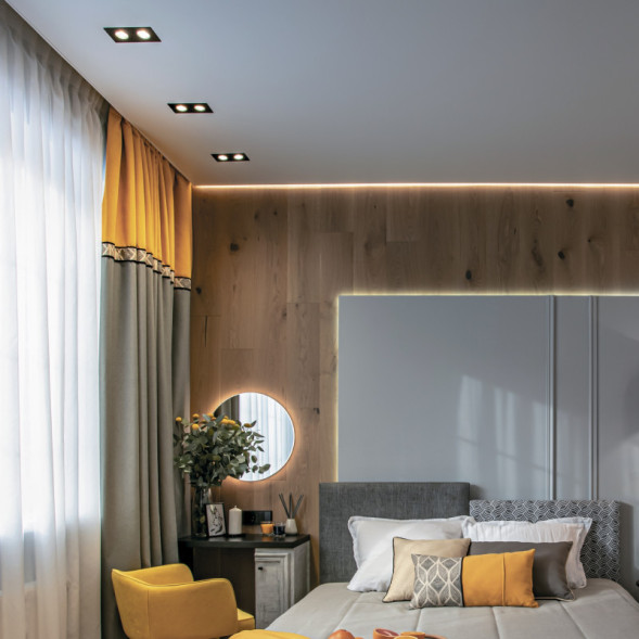 Встраиваемый точечный светильник Maytoni Technical ATOM DL024-2-02B