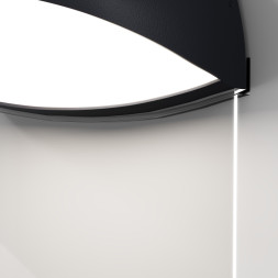 Уличный настенный светильник Maytoni Gloss O447WL-L7GF3K