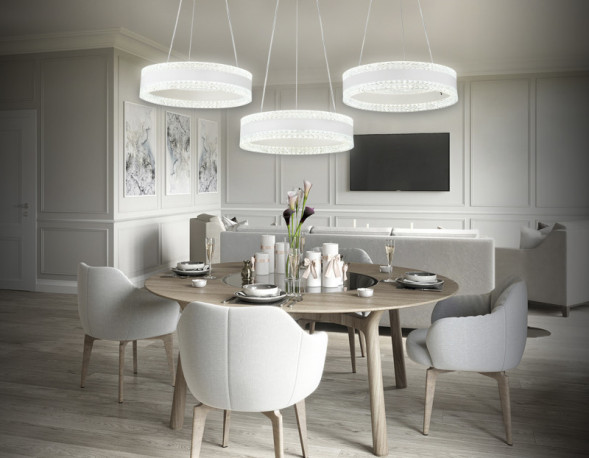 Каскадная люстра Ambrella Light ACRYLICA FA6206