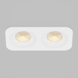 Точечный встраиваемый светильник Elektrostandard Tetro 15277/LED 20W 3000K белый