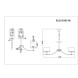 Подвесная люстра Evoluce Linda SLE105303-08