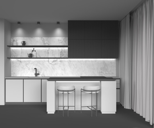 Накладной точечный светильник Maytoni Technical Alfa LED C064CL-01-15W3K-D-RD-B