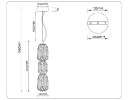 Подвесной светильник LH30102 Ambrella Light HIGH LIGHT