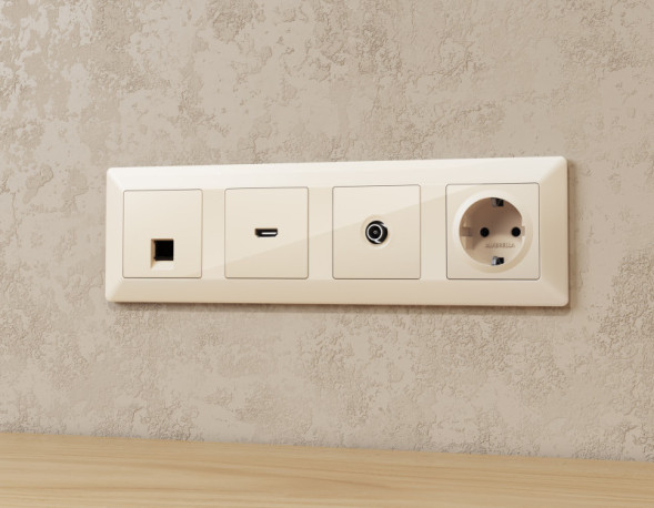 Розетка MA312005 Ambrella Volt MA