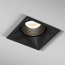 Встраиваемый точечный светильник Elektrostandard 25017/01 GU10 черный