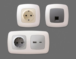 Рамка Ambrella Volt OF140201 OMEGA Ecta