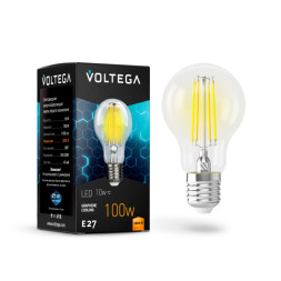 Светодиодная лампа Voltega General purpose bulb 7102 10W 220V 1100lm E27 белый (теплый)