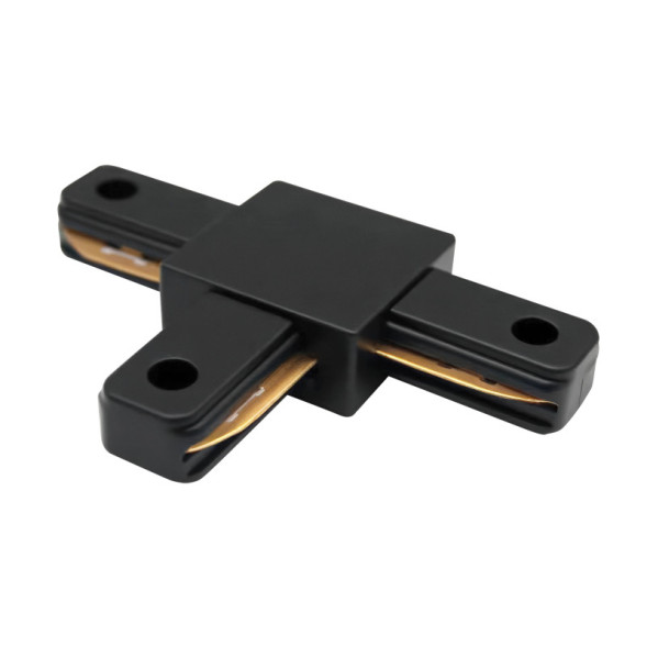 Коннектор для шинопровода Lightstar Track 1 black 502137-P