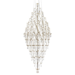 Каскадная люстра MODELUX ML.7826 ML.7826.800P GD